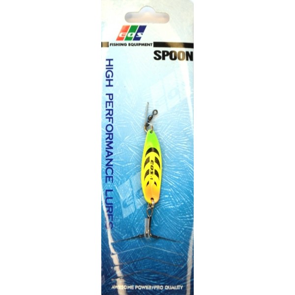 Рибальська блешня коливна, EOS P0029D, вага 4г, колір № GS141015